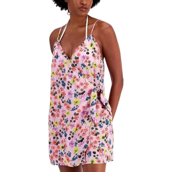 Miken Other - 🆑Miken Womens Faux Wrap Dress Cover-Up Size Small